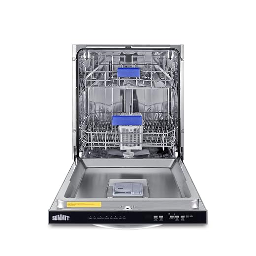 Summit Appliance 24inch Wide Built-In Dishwasher, ADA Compliant