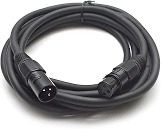 Seismic Audio - One 12 Foot DJ/PA XLR Microphone Cables - Mic Cable - Stage or Studio use