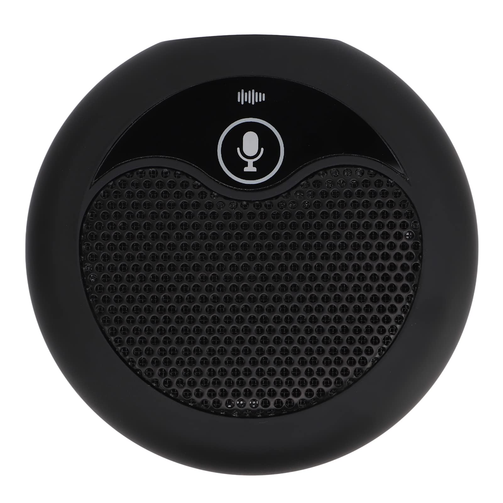 Microphone de Conférence USB Omnidirectionnel, Micro pour Réunion avec Portée de 5 m, Réduction de Bruit et Bouton Muet, Connexion Type C Plug and Play pour Visioconférences, Cours