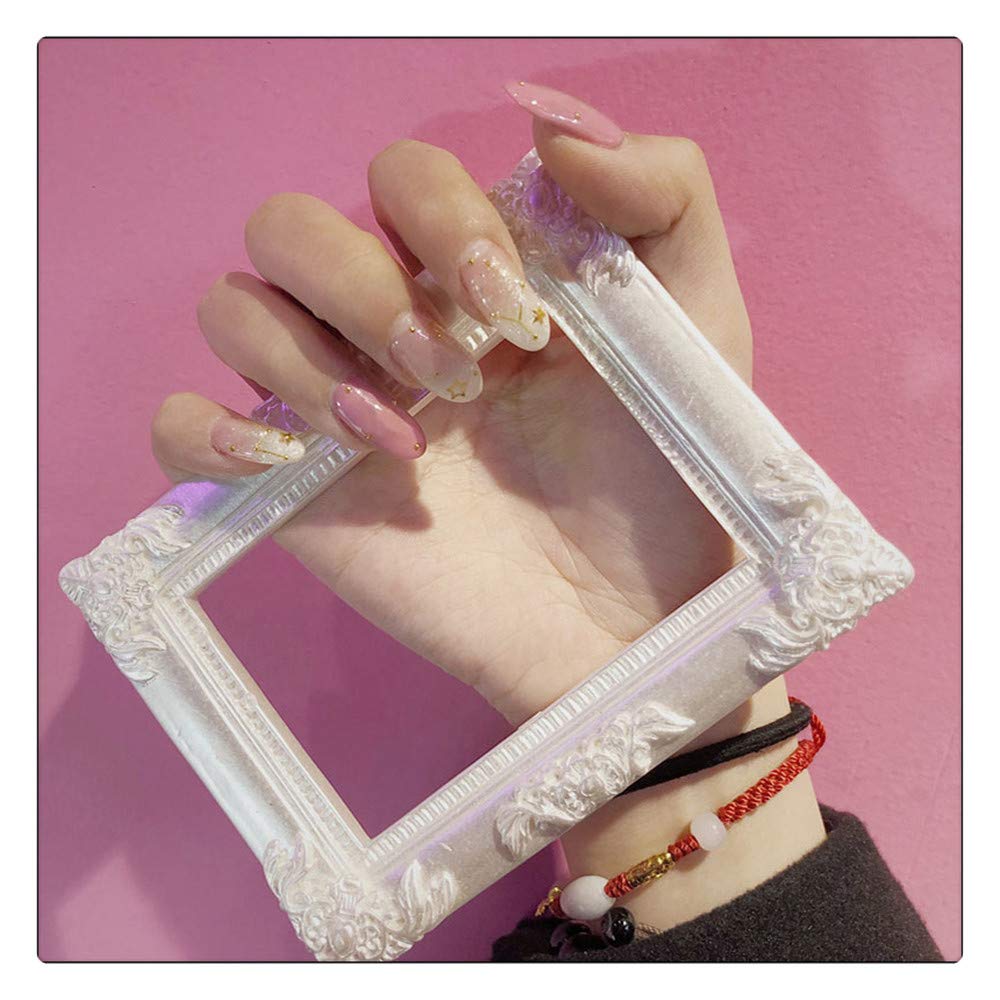 Uñas Postizas Parche De Uñas Desgaste Usable Desgaste Uñas Postizas Uñas Acabadas Durables Impermeables Largo Desmontable Pieza Desmontable