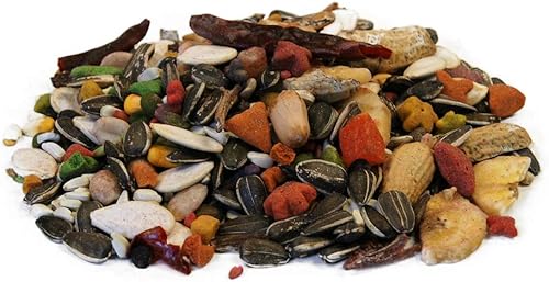 Miniatura 1 de Happy Hearts Total Blend Plus - Alimento para loros con maní, girasol, cártamo y más (25 libras)