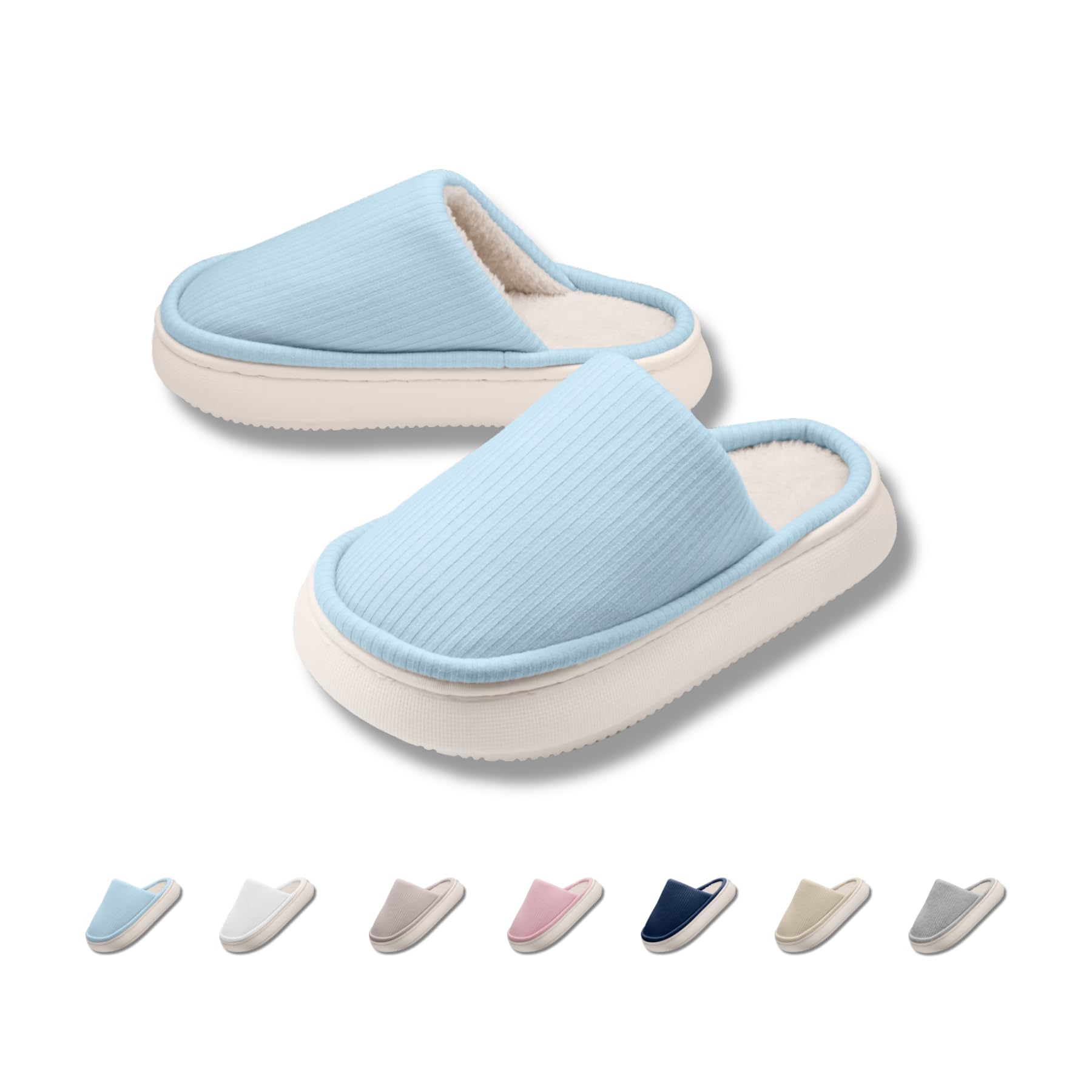 SCHLAPPY™ Original Cozy, Hausschuhe für Damen&Herren, Warme Plüsch-Pantoffel, 100% Plastikfrei