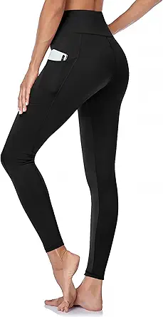 GAYHAY High Waisted Leggings for Women - Soft Opaque Slim Tummy Control Printed Pants for Running Cycling Yoga