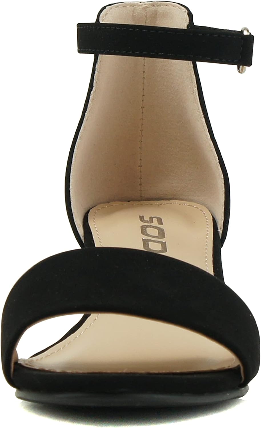 SODA Kids/Children/Girls KICK-2 Wide band Comfortable Sole with Velcor Ankle Strap Block Heel Counter Back Fashion Sandals Shoes : Clothing, Shoes & Jewelry