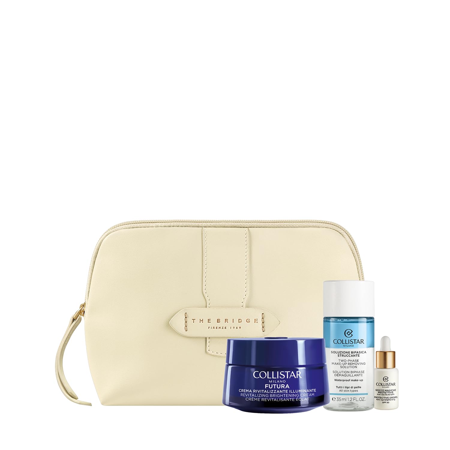 Collistar Cofanetto Regalo Donna, Crema Viso Futura Antirughe, con Pochette