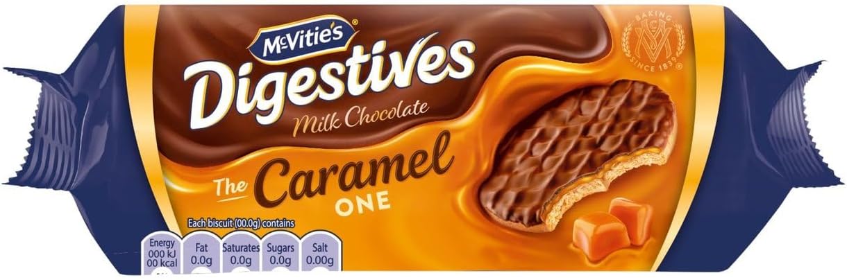 Digestives Milk Chocolate the Caramel One 250g