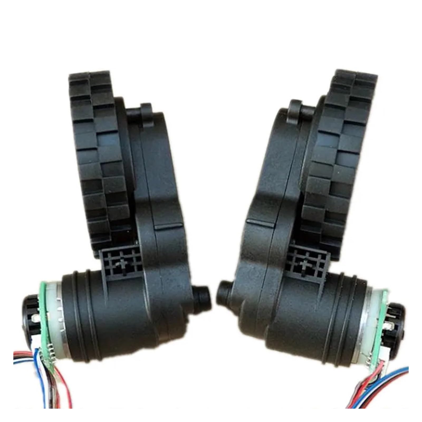 AARTERZZA 1 Pair Gear Electronic Starter for Sweeping Robot DC 12V 100mA Gearbox Coded Speed DC Gear Electronic Starter Wheels, Left and Right, Ratio 1:63