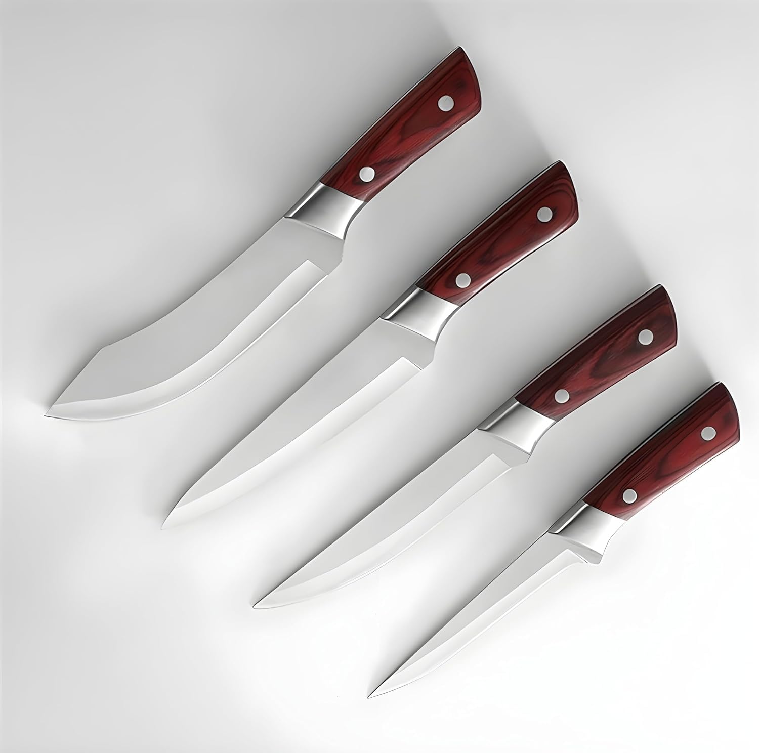 - Kitchen Cleaver Butcher Chopper Knife for Meat Cutting,Sharp Chef Utility Knife Heavy Duty with Cover Kitchen Chef Knives,Bone,Fish and Vegetables Chakku Churra Chappu Chari (ABCD)