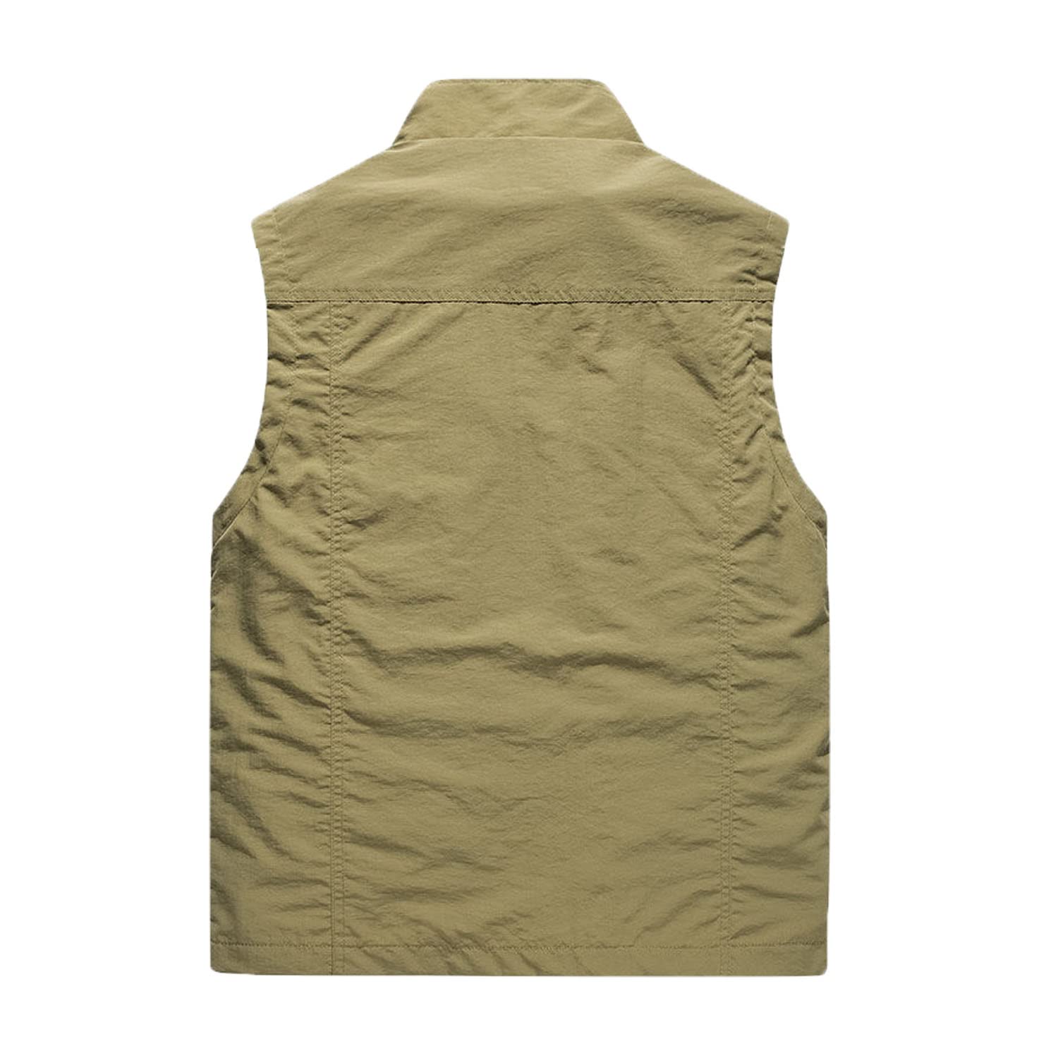 Chaleco De Hombre con Multibolsillos Chaleco De Pesca Al Aire Libre Chaleco Casual De Verano Chaleco De Viaje Transpirable Chaleco De Fotografía Multifuncional