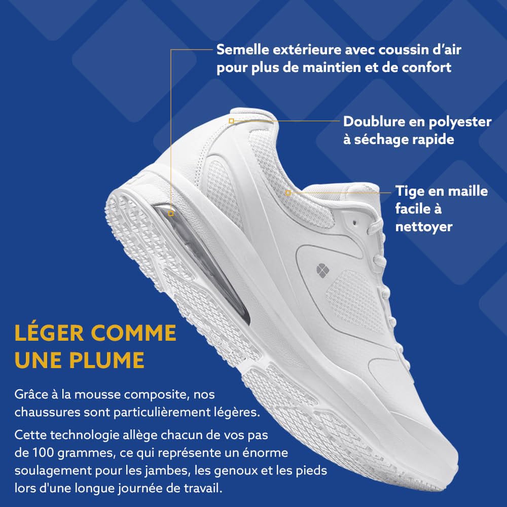 Shoes for Crews Revolution II Chaussures de Travail antidérapantes Femmes Confortables Respirantes Hydrofuges