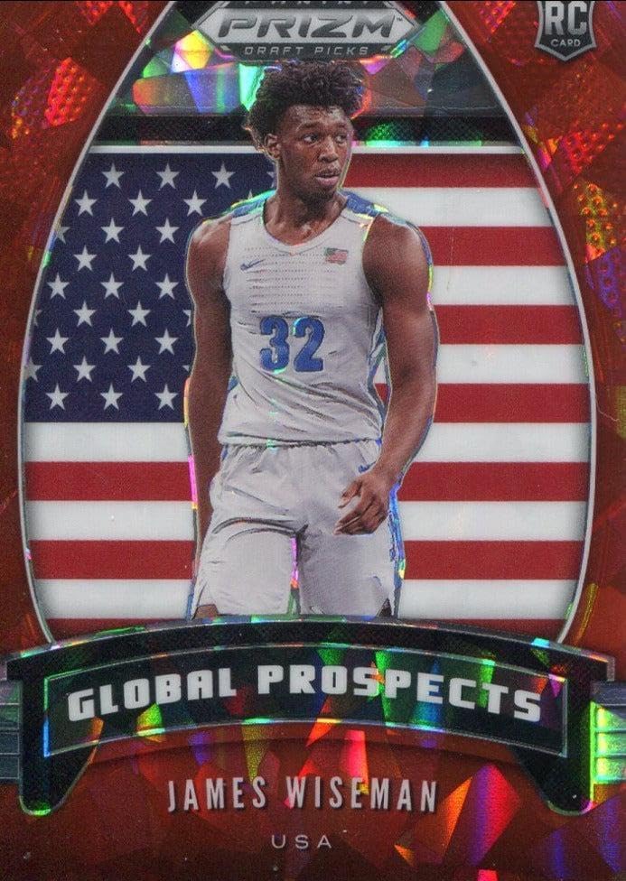 James Wiseman 2020 Panini Prizm Rookie Card - Basketball Slabbed Rookie Cards