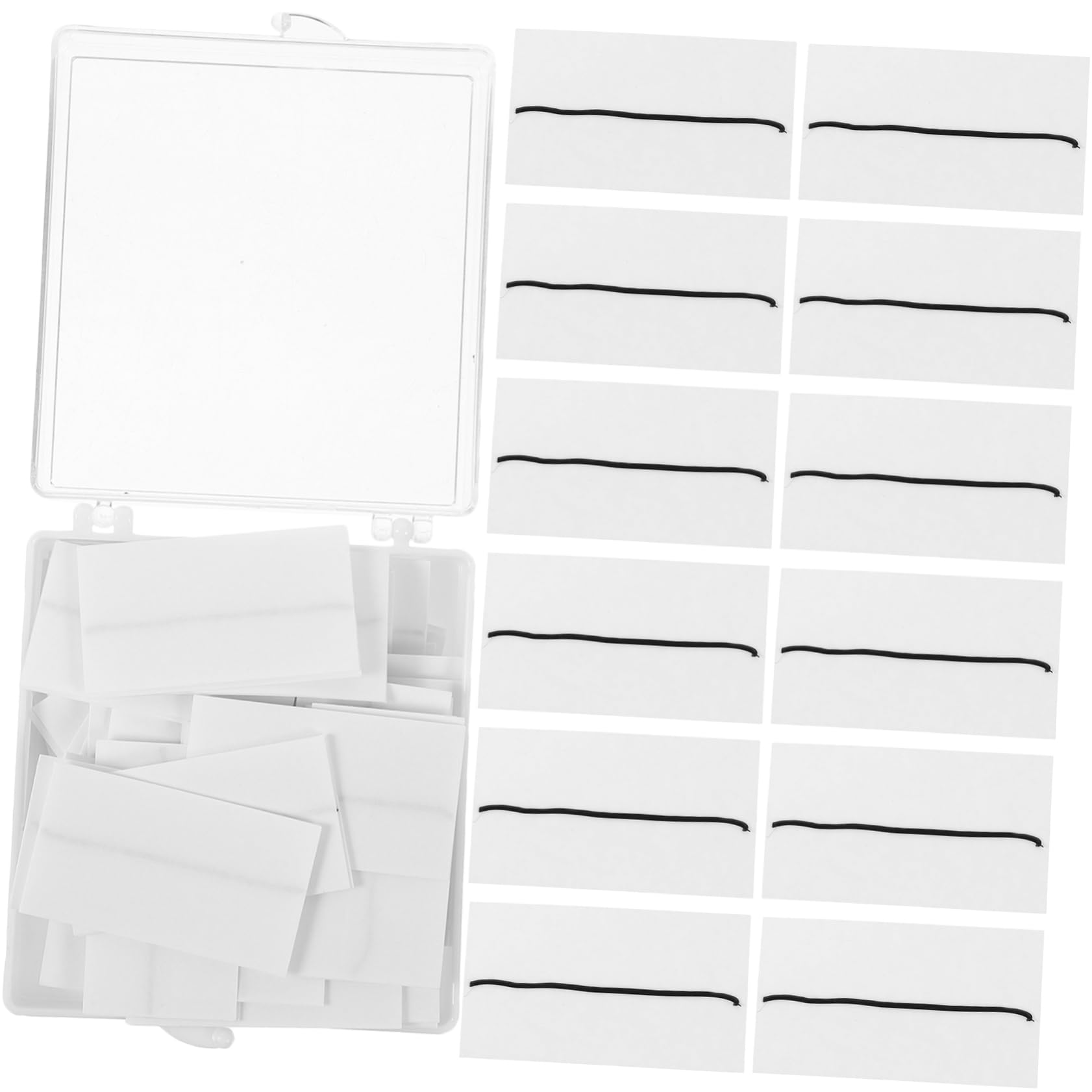 Beatifufu Self-Adhesive Lash Strips Lash Glue Replacement Strong Adhesion Comfortable Natural Long-Lasting 2 Boxes