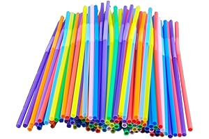 Eco-Friendly Extra Long Bendy Straws