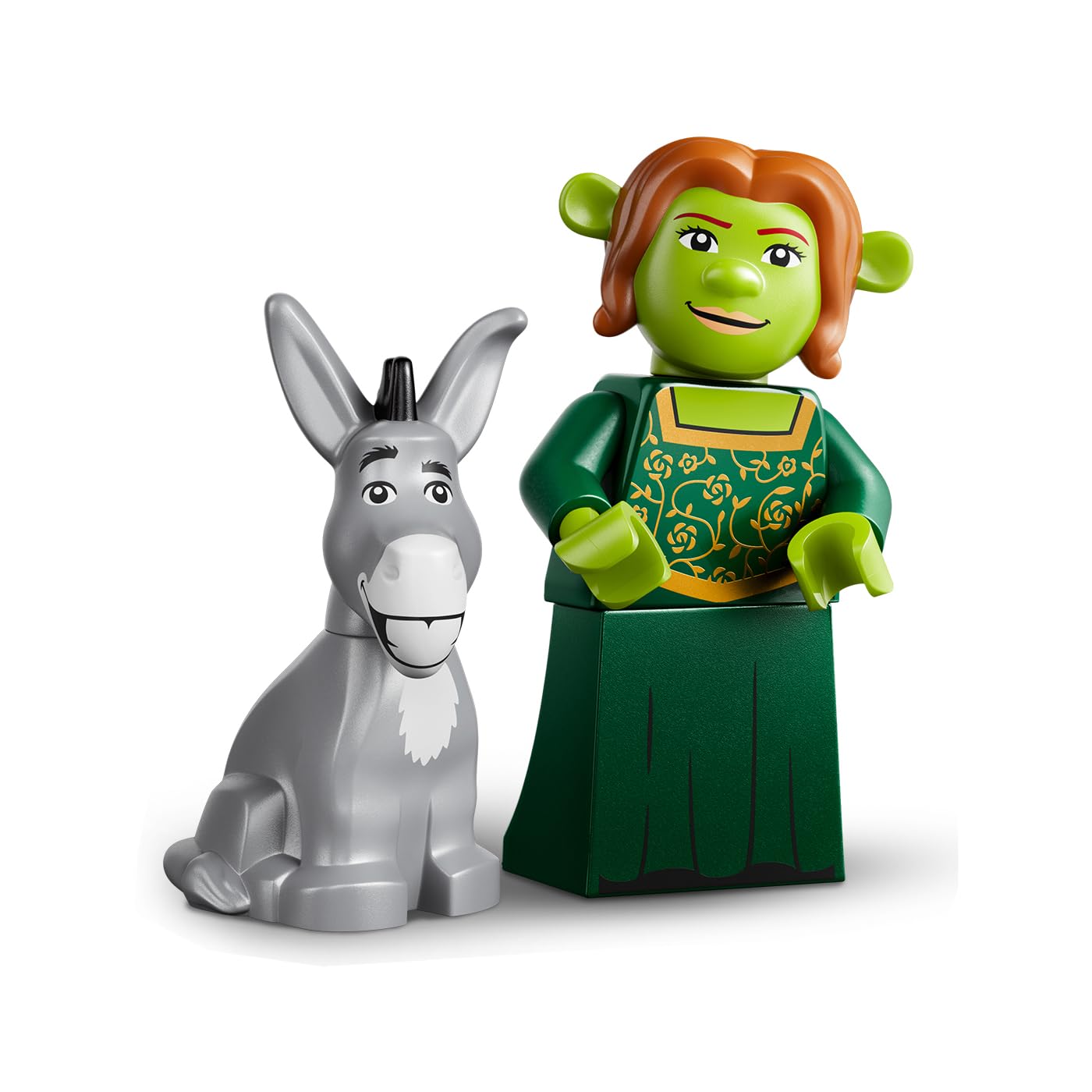 LEGO Shrek Minfigures Fiona and Donkey Minifigures 71053
