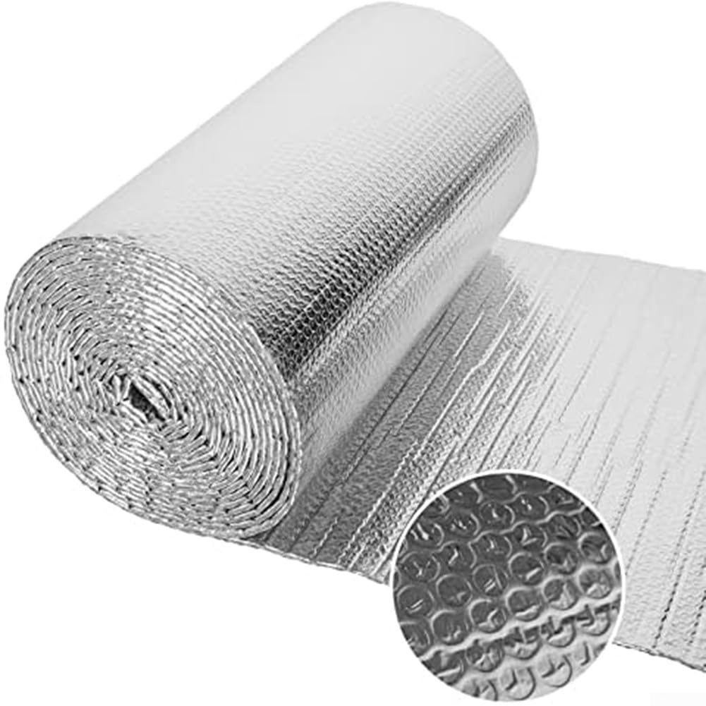 Rollo de papel de aluminio reflectante burbujeante diseñado para un control óptimo de la temperatura en estructuras