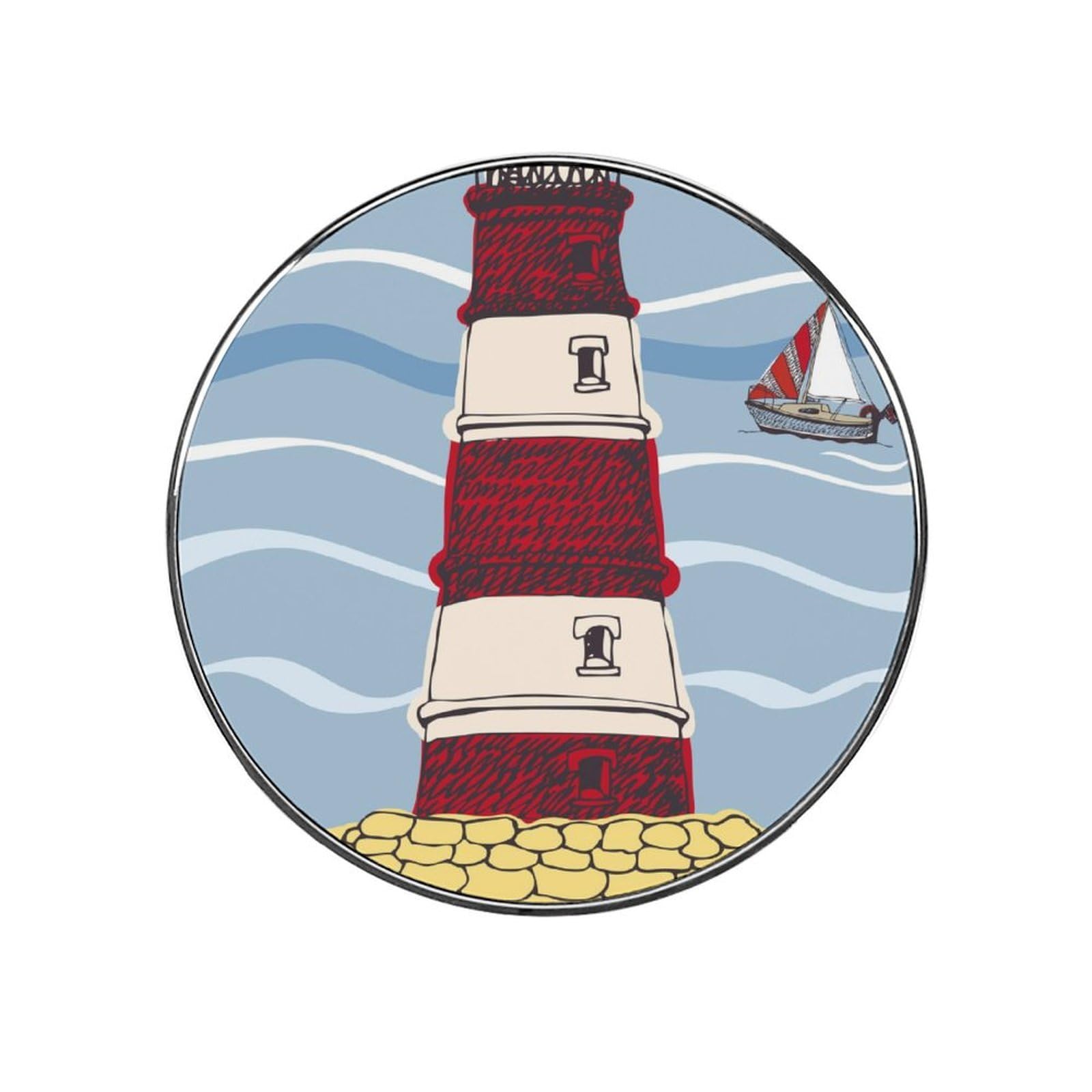 Boat Lighthouse Magnets For Fridge Kitchen Decoration For Refrigerators Whiteboards