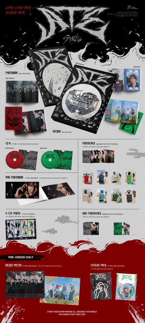 Stray Kids　CD⑵ Stray Kids 合 HOP Album 2 Version Set SKZHOP Version+HIPTAPE