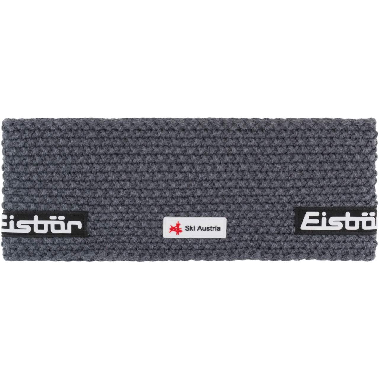 Eisbär Jamies Ski Austria - Cinta para la cabeza, gris, 1 stück (1er Pack)