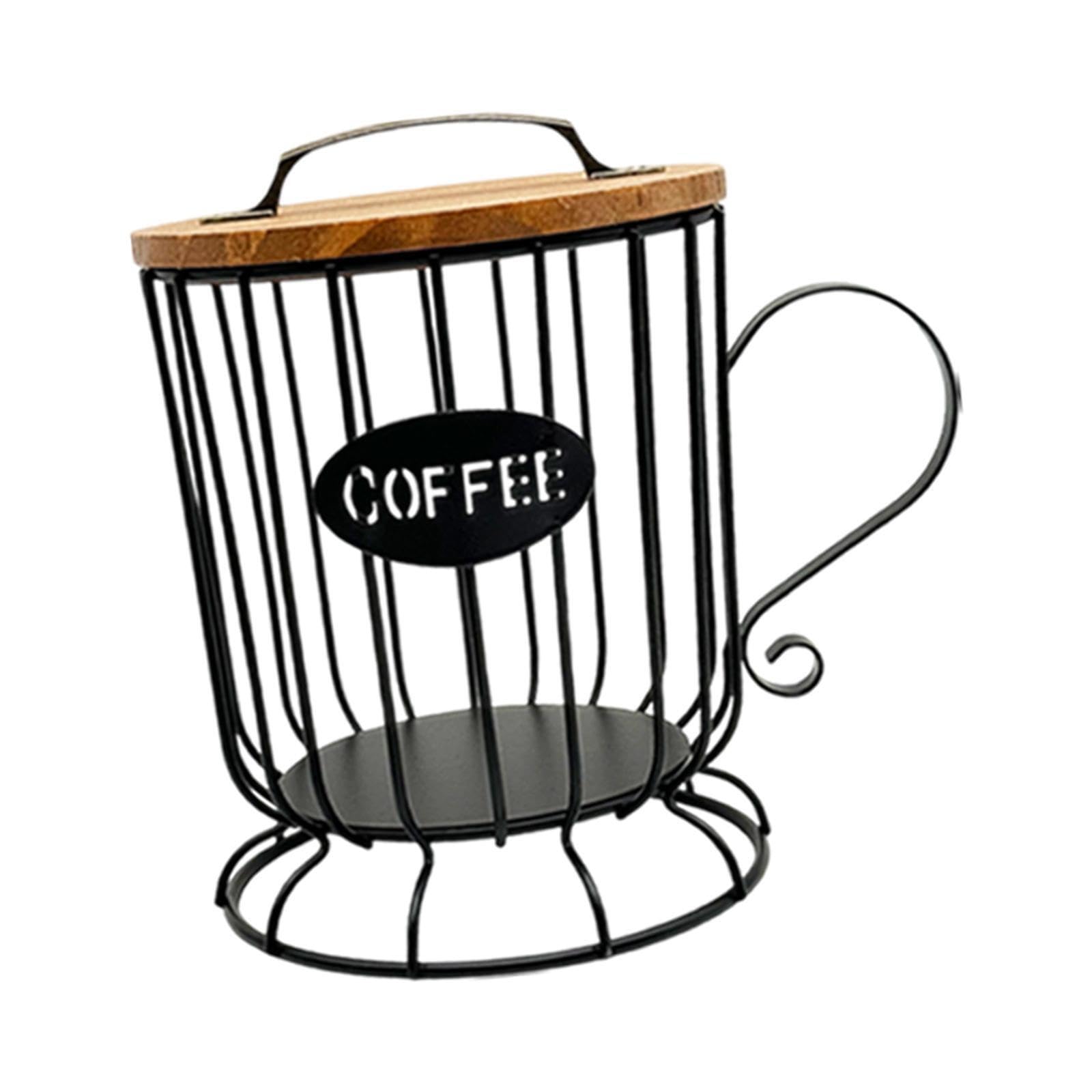Alcxazs Practical Coffee Pod Holder Coffee Pod Storage Organizer Dedicated