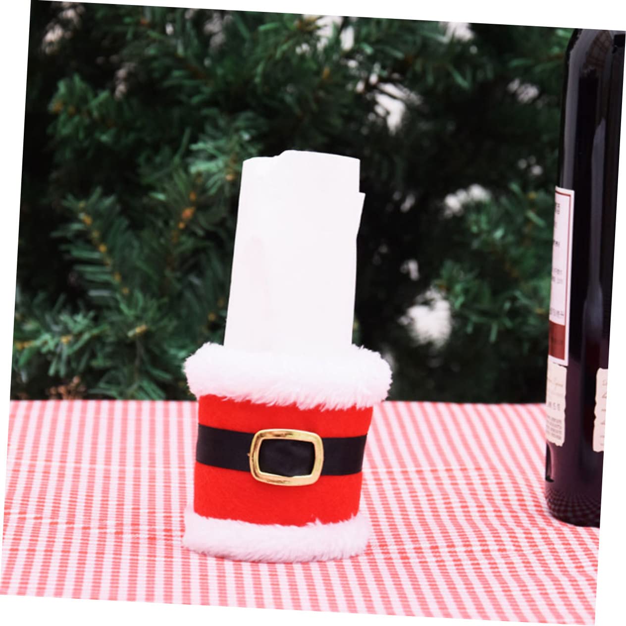Cabilock 5 Set Portatovaglioli Natalizi Da Decorazioni Per Tavola Festiva Per Feste Natale Ristoranti E Decorazioni Domestiche 4 Pezzi*5