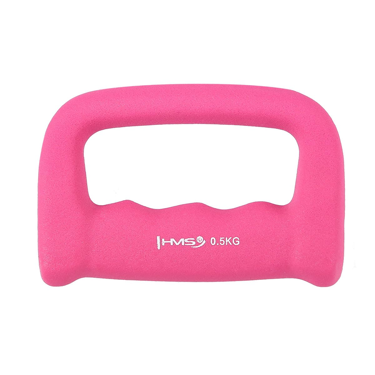 HMS CK05 CASTET Neoprene Covered Cast Iron Dumbbell 0 5 kg Pink