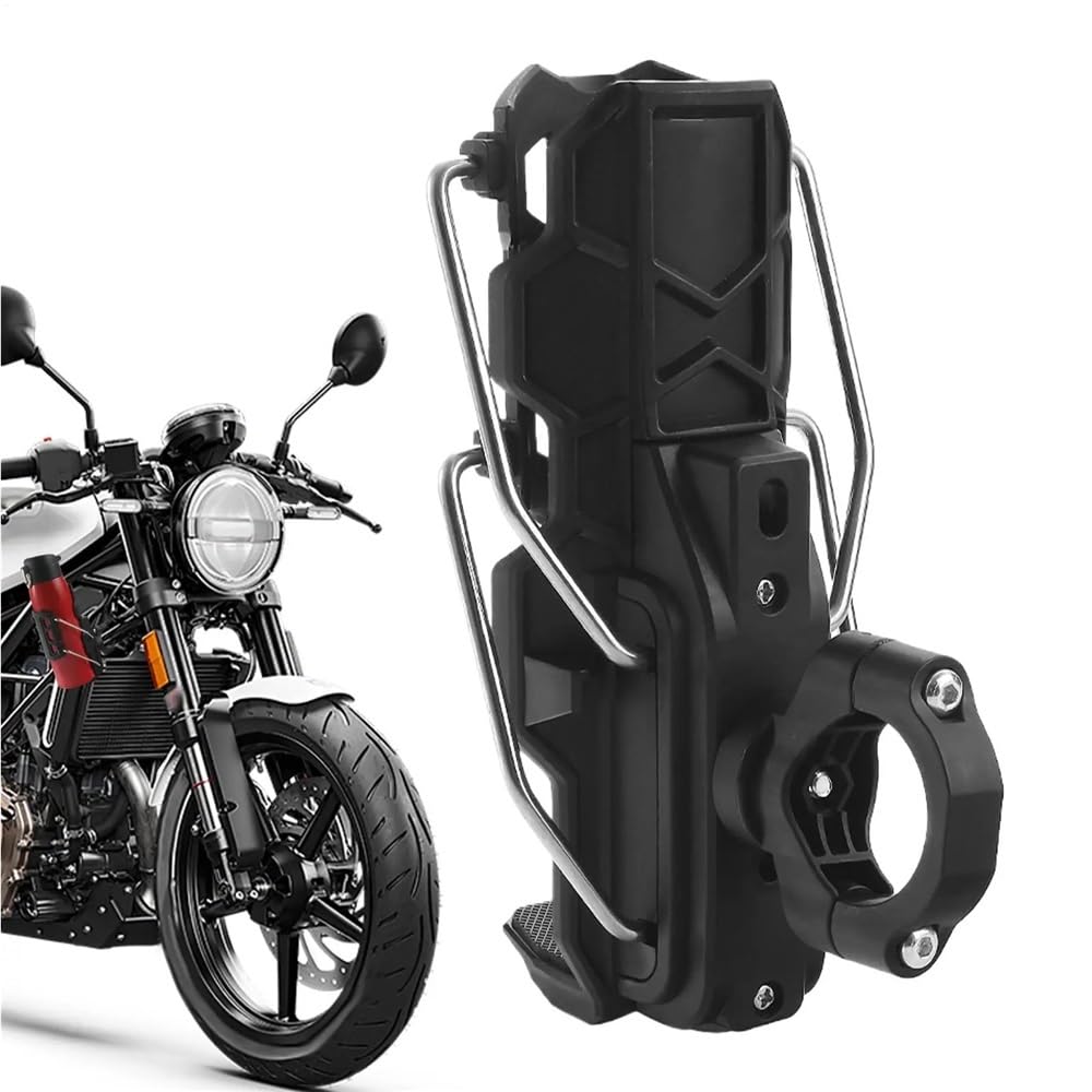 Portabotellas Motocicleta Portavasos para Motocicleta, Marco De Bicicleta Tamaño Ajustable, Soporte para Botella Agua, Sin Taladro, para Botellas 1,26-3,15 Pulgadas Diámetro