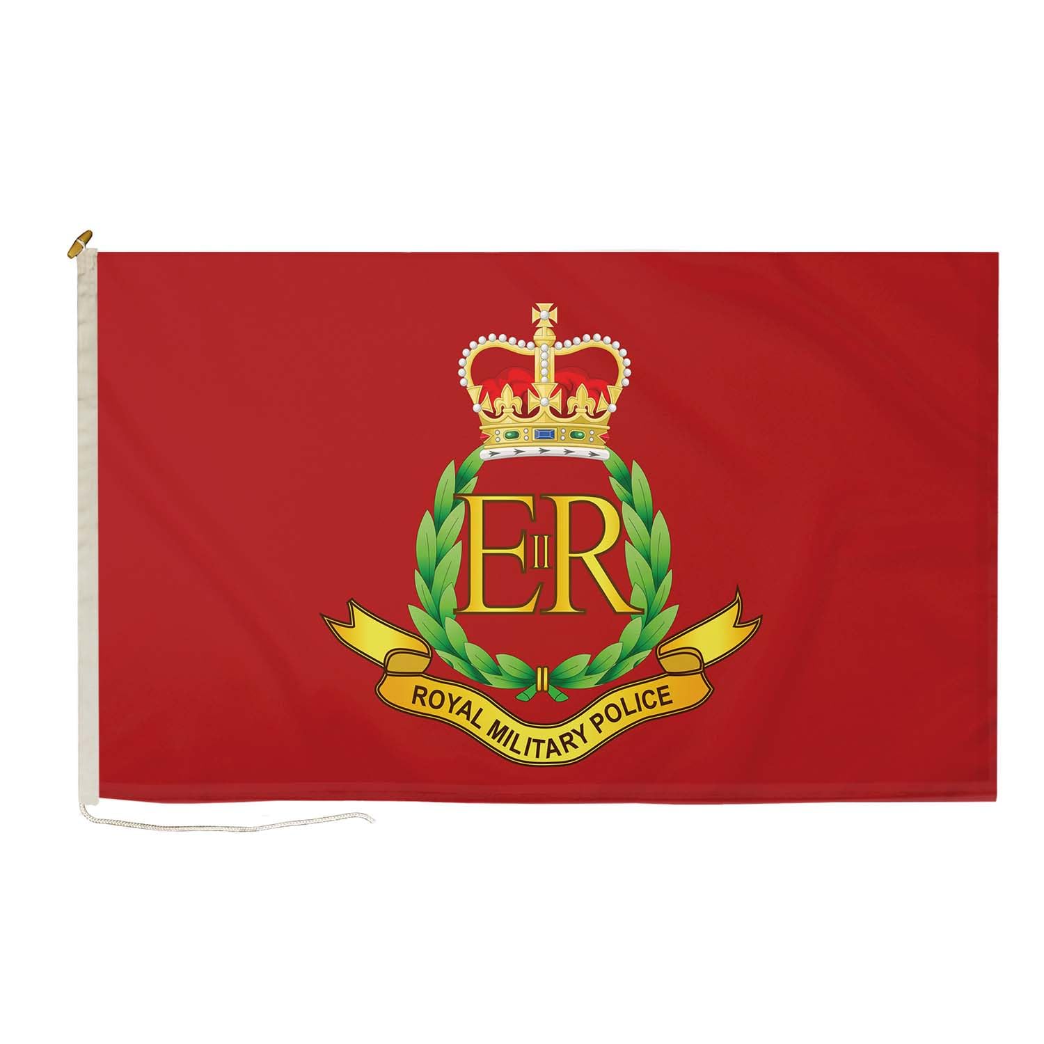 DuraFlag Royal Military Police (RMP) 8ft x 5ft Flag Premium Quality With Rope & Toggle Reinforced Stitching 250cm x 150cm British Army Police Corps Flag Heavy Duty Polyester