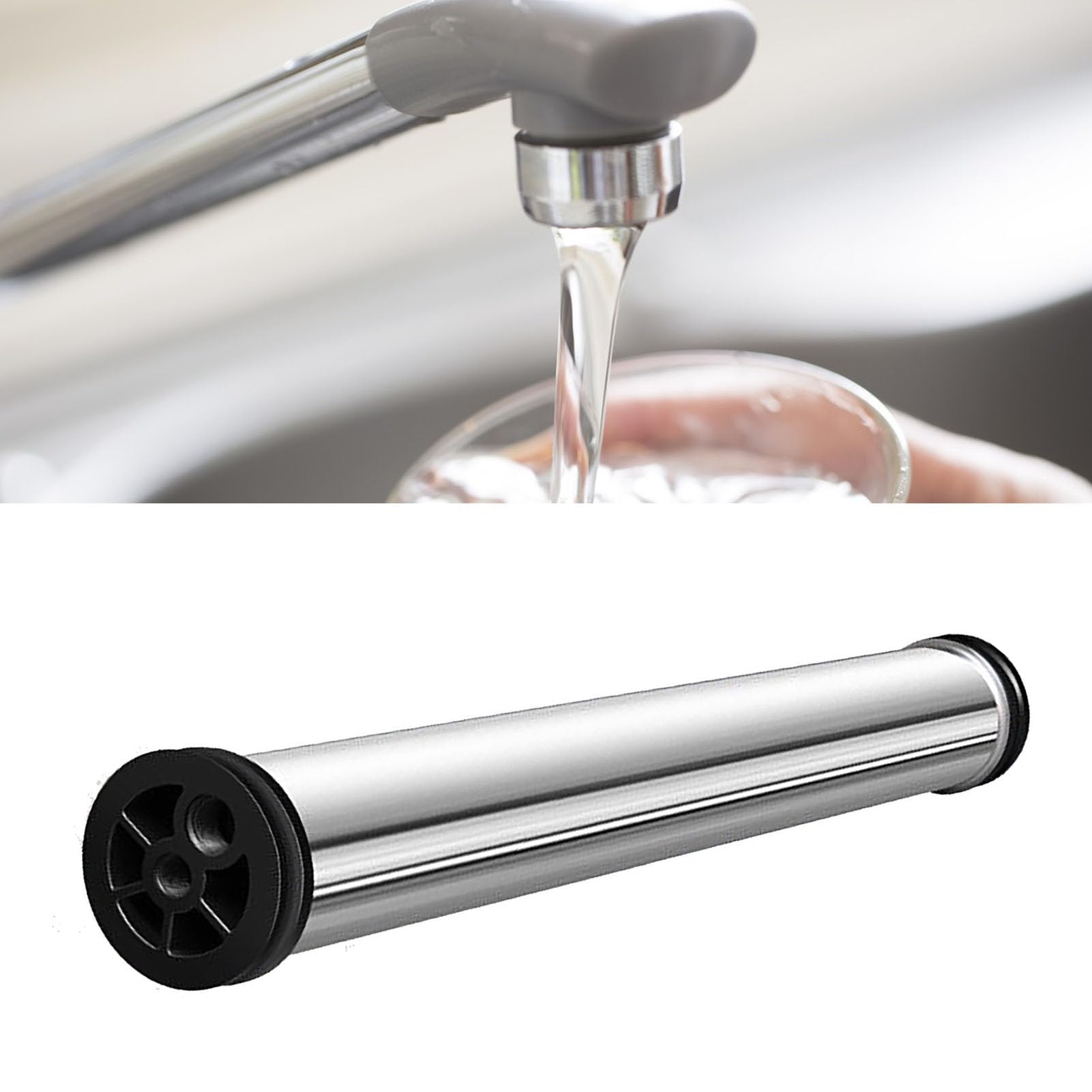 Logement à Membrane en Acier Inoxydable 4040, pour Traitement de L'eau Industrielle, Boîtier à Membrane RO 4 Pouces avec Boîtier à Membrane Commerciale