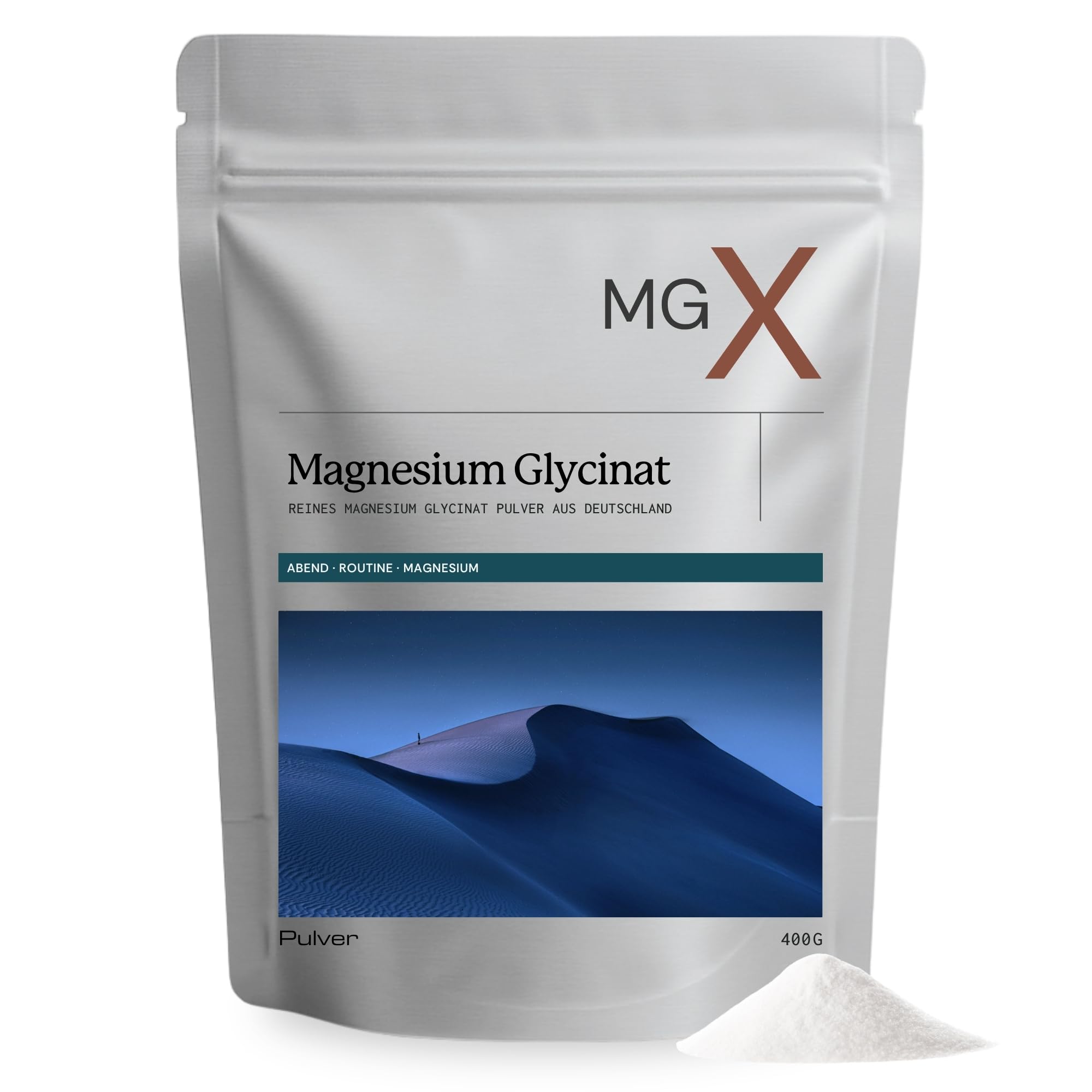 Magnesium Bisglycinaat Poeder 400g