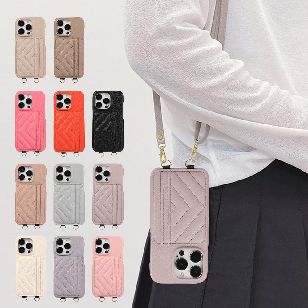 未使用✨ スマホケース　スマホホルダ　スマホショルダー　iPhone14 pro iPhone14 pro ケース スマホショルダー ネックストラップ おしゃれ