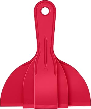 ALLWAY DS-3PK 3-Piece Celcon Plastic Putty Knife Set, 1-1/2", 3", 6", Two versions Random Shipment | Spread Joint Compound, Spackle or Adhesive