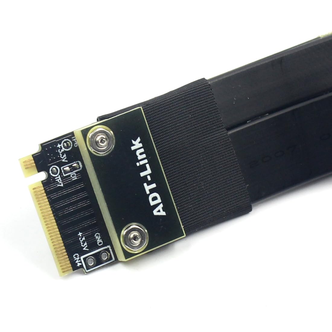 KAIBOXIXI NGFF M-Key NVME to U.2 U2 Kit SFF-8639 to SFF-8654 Slimline SAS PCIe SSD Adapter for Mainboard