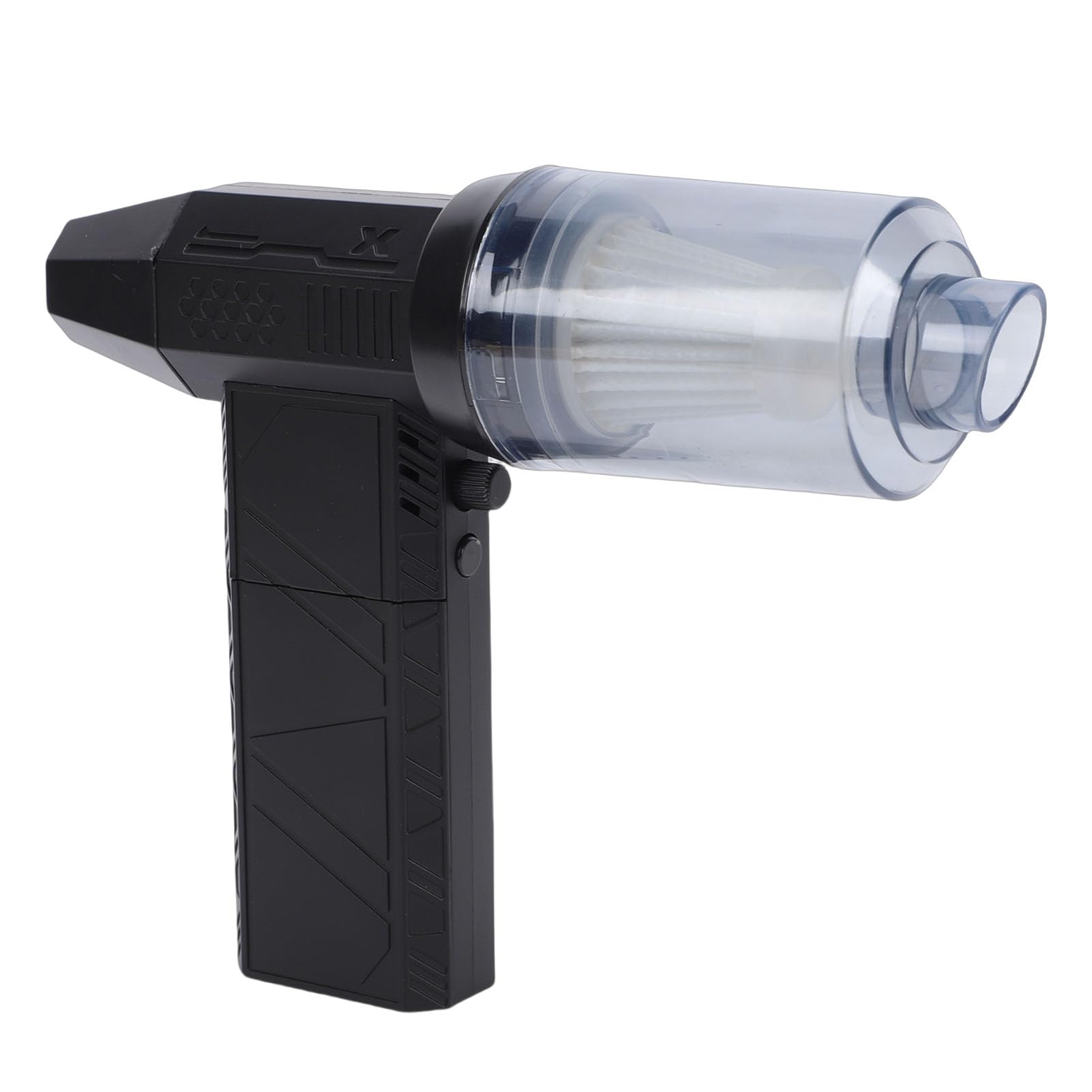 SEAFRONT Aspirapolvere Senza Fili 6000mAh Batteria Ricaricabile 52m/s Velocità Aria con 2 Ugelli 2 Spazzole e Schermo LED per Pulizia Tastiera Manutenzione Computer