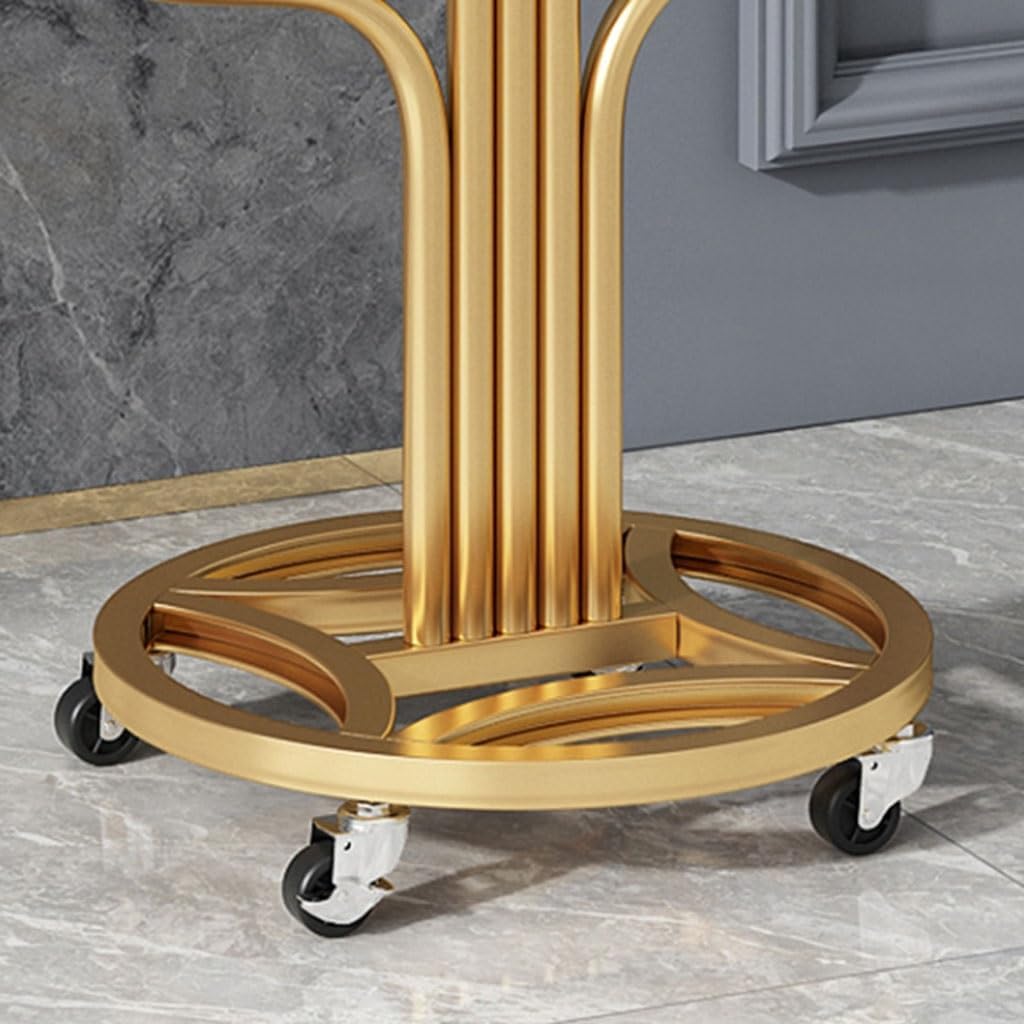 Multi Tiered Plant Stand Indoor Chuangyou Home Balcony Floor-Standing Iron Flower Rack Indoor Storage Rack Living Room Plant Rack Corner Outdoor Plant Stand(A)