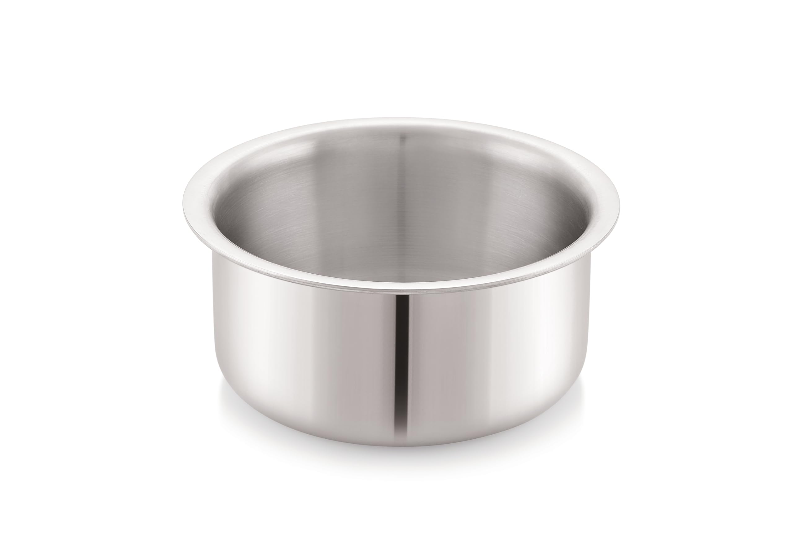 Anjali Tattva Triply Tope Without Lid – 1200ml Food Grade Stainless Steel, Aluminium Core, Induction Compatible, Even Heat Distribution, Ideal for Boiling, Simmering & Everyday Cooking(TVTTP14)-image-47