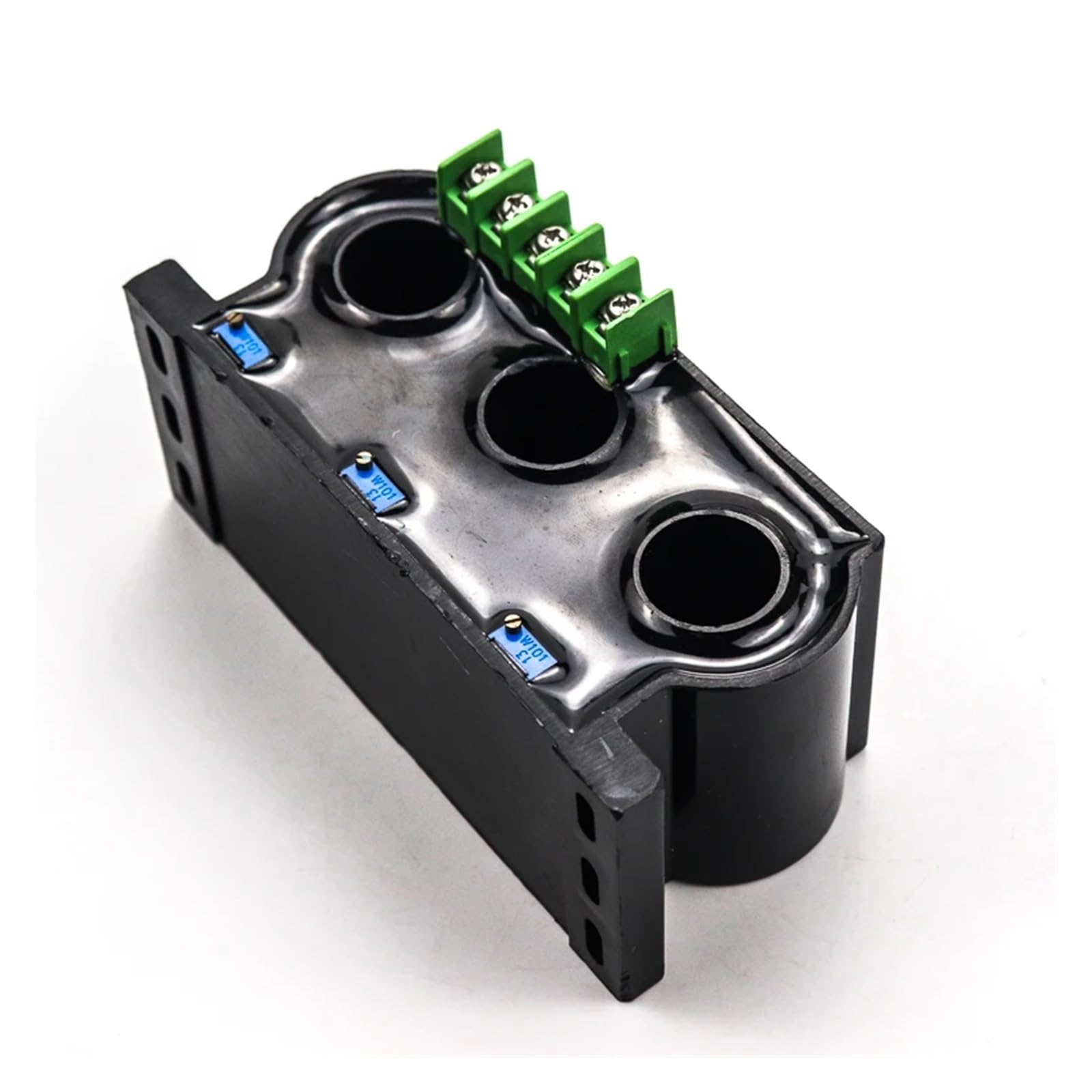 QAZXSEMUI Hall Effect Electrical Current Measurement 0-100A(3 Phase 0-100a Ac,0-20MA-12VDC)
