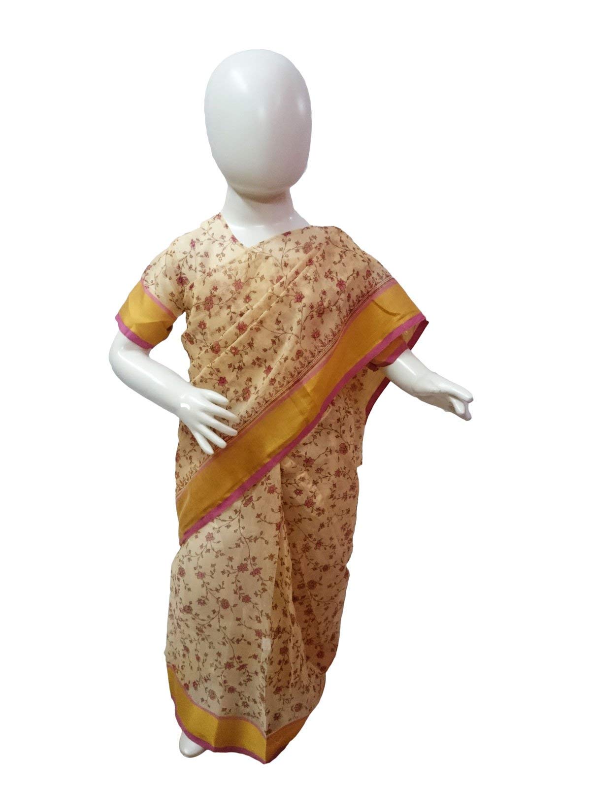 BookMyCostume Teacher Profession Classic Sari Kids & Adults Fancy Dress Costume 10-12 years (B08KT8CZ96) Amazon Price History, Amazon Price Tracker