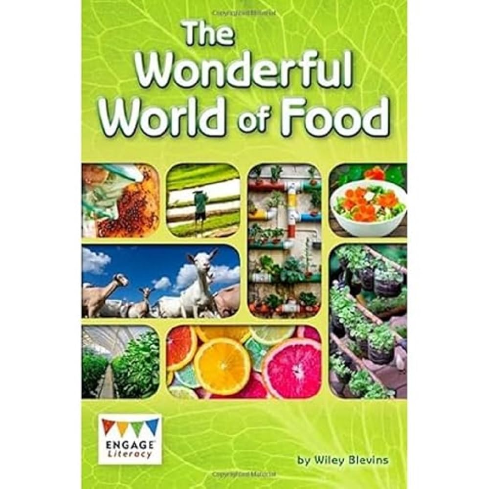 Engage Literacy Dark Blue: The Wonderful World of Food