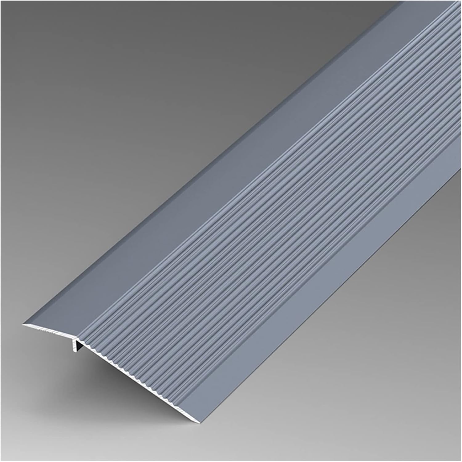 SRNSAEB Wood to Tile Floor Transition Strip, Metal Door