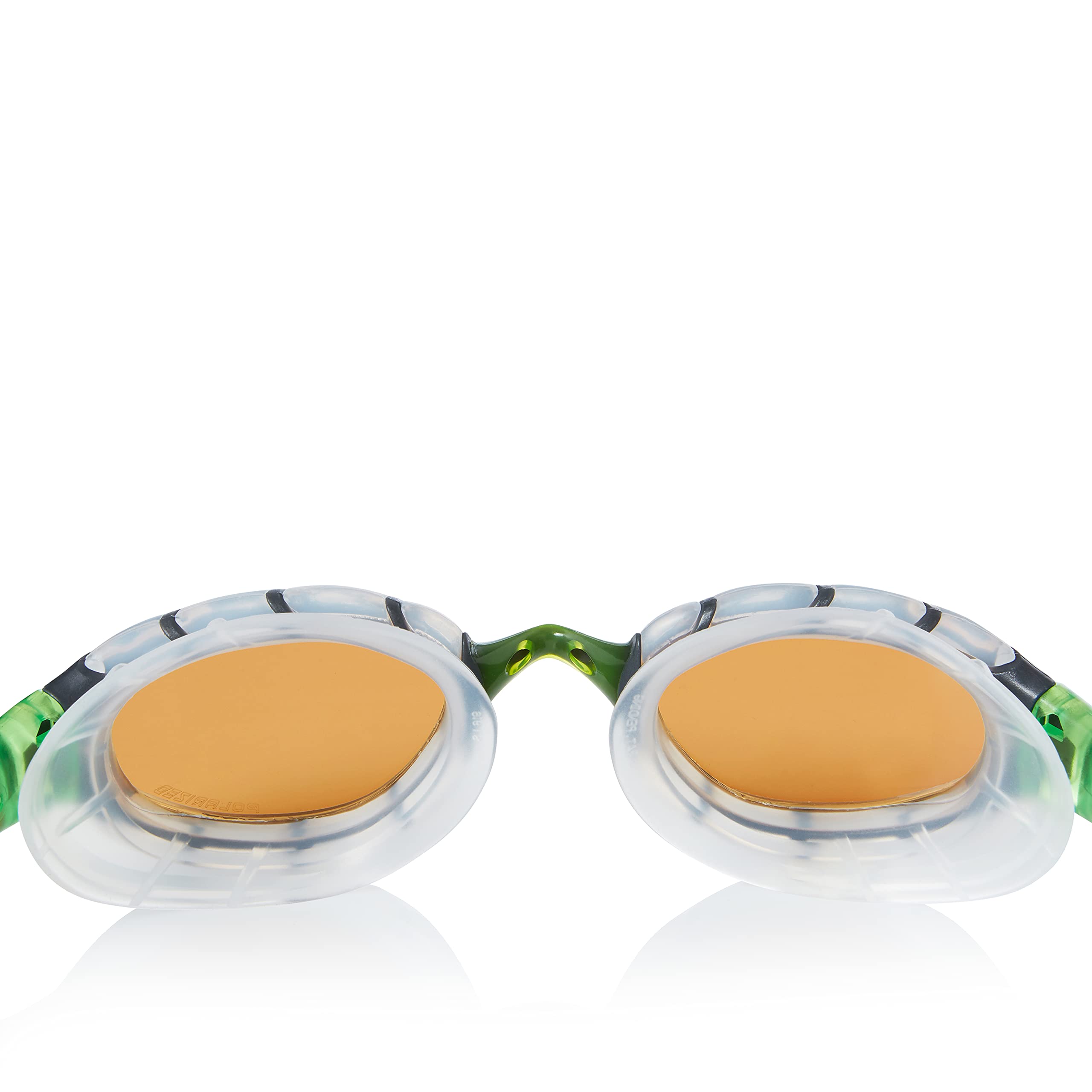 Zoggs Unisex Swimming Goggles, Metallic Grey/Clear/Copper Polarized, Smaller Fit - Image 4