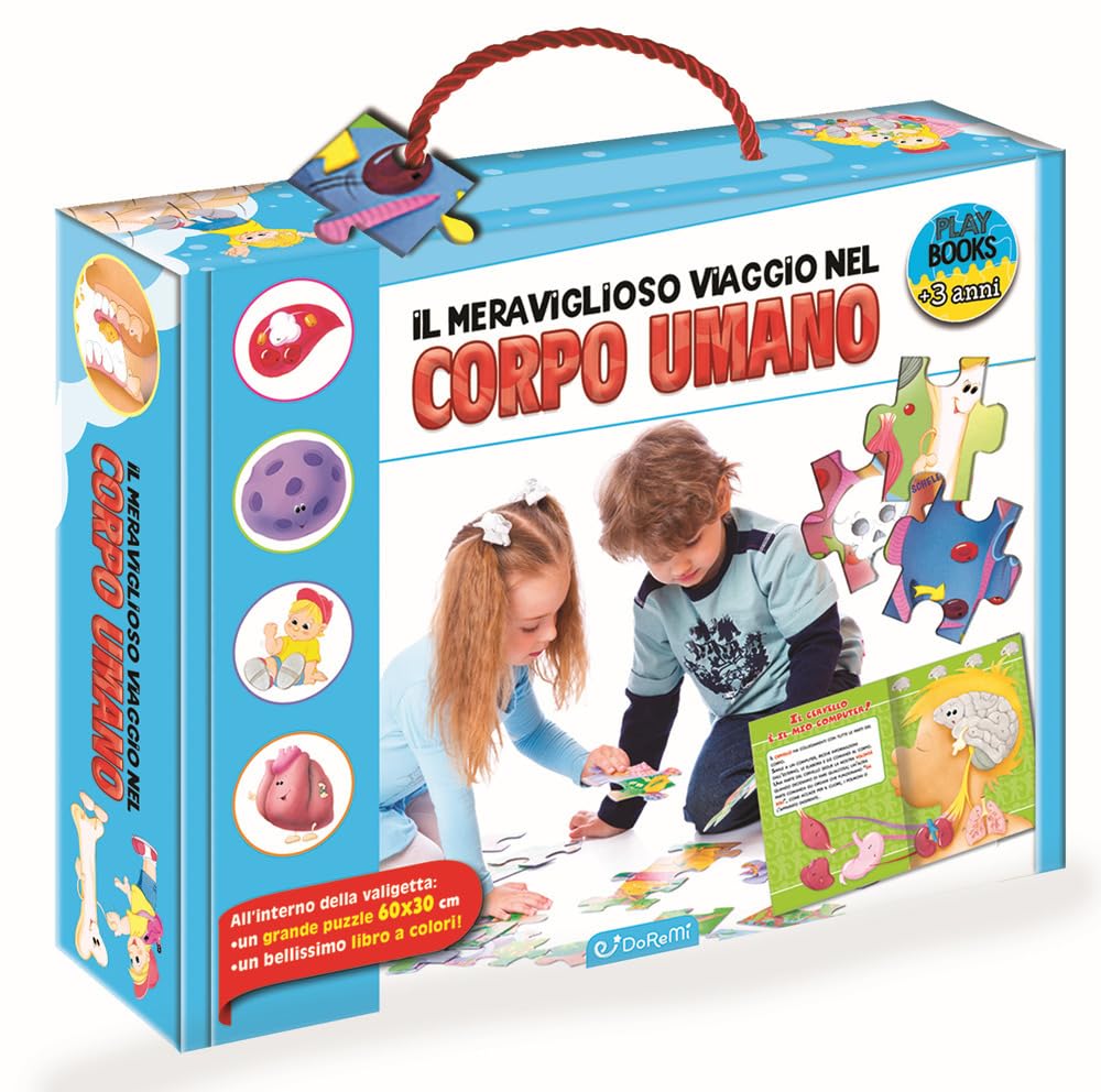 Il Meraviglioso Viaggio Nel Corpo Umano. Play Books. Ediz. A Colori. Con Puzzle - 4