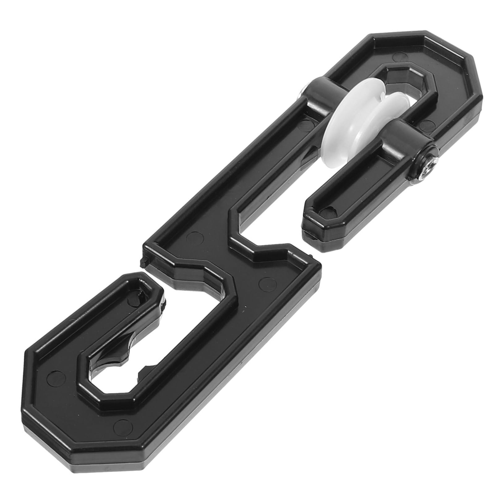 DOITOOL 5 Pezzi Separatori per Corde Stendibiancheria in Alluminio da Pz con Puleggia Dispositivo Resistente per Separare e Allargare Fili per Stendere Panni Pesanti per Spazi Esterni e