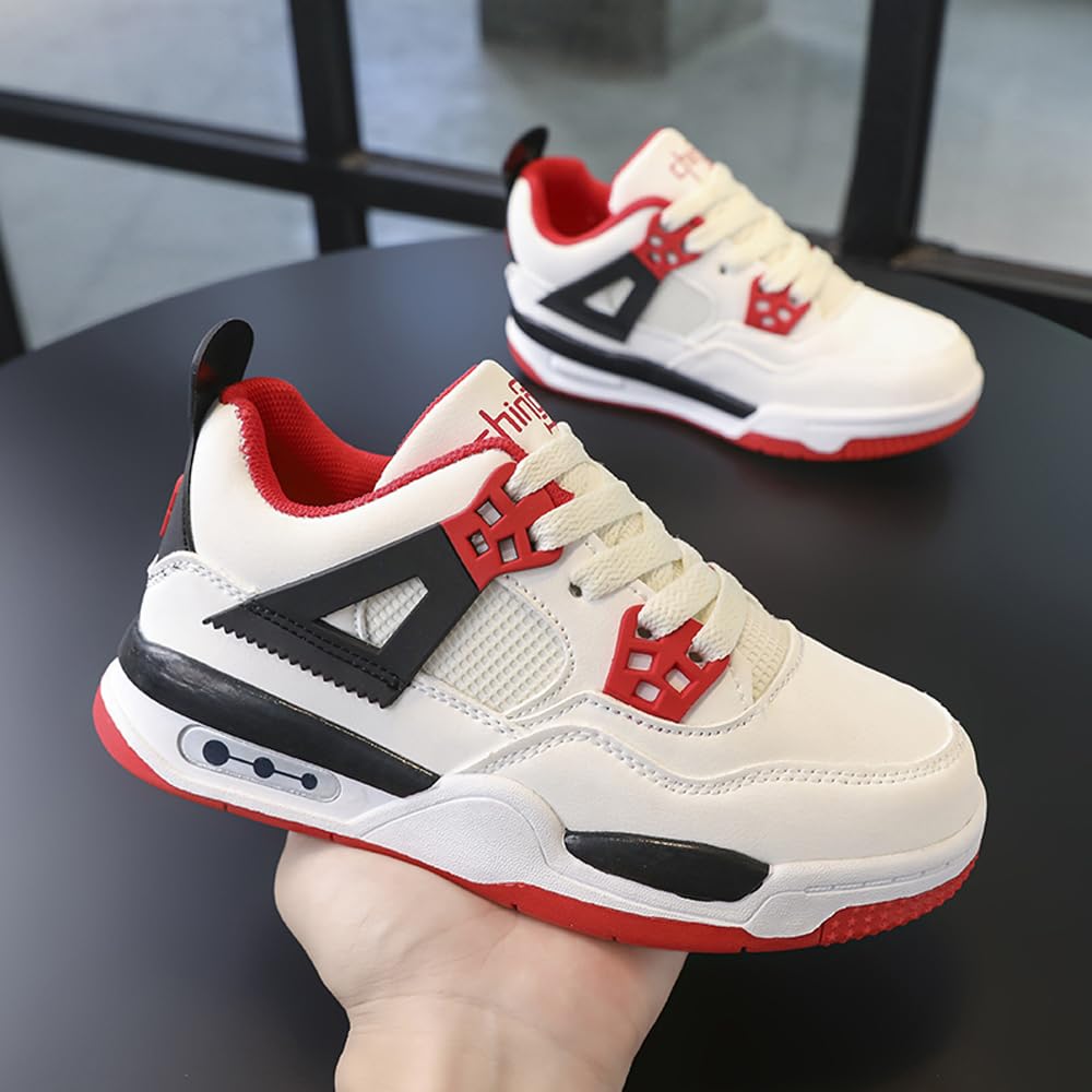 Kinder Basketball Schuhe Sportschuhe Jungen Mädchen Studenten Freizeitschuhe Sportschuhe für Grundschuler