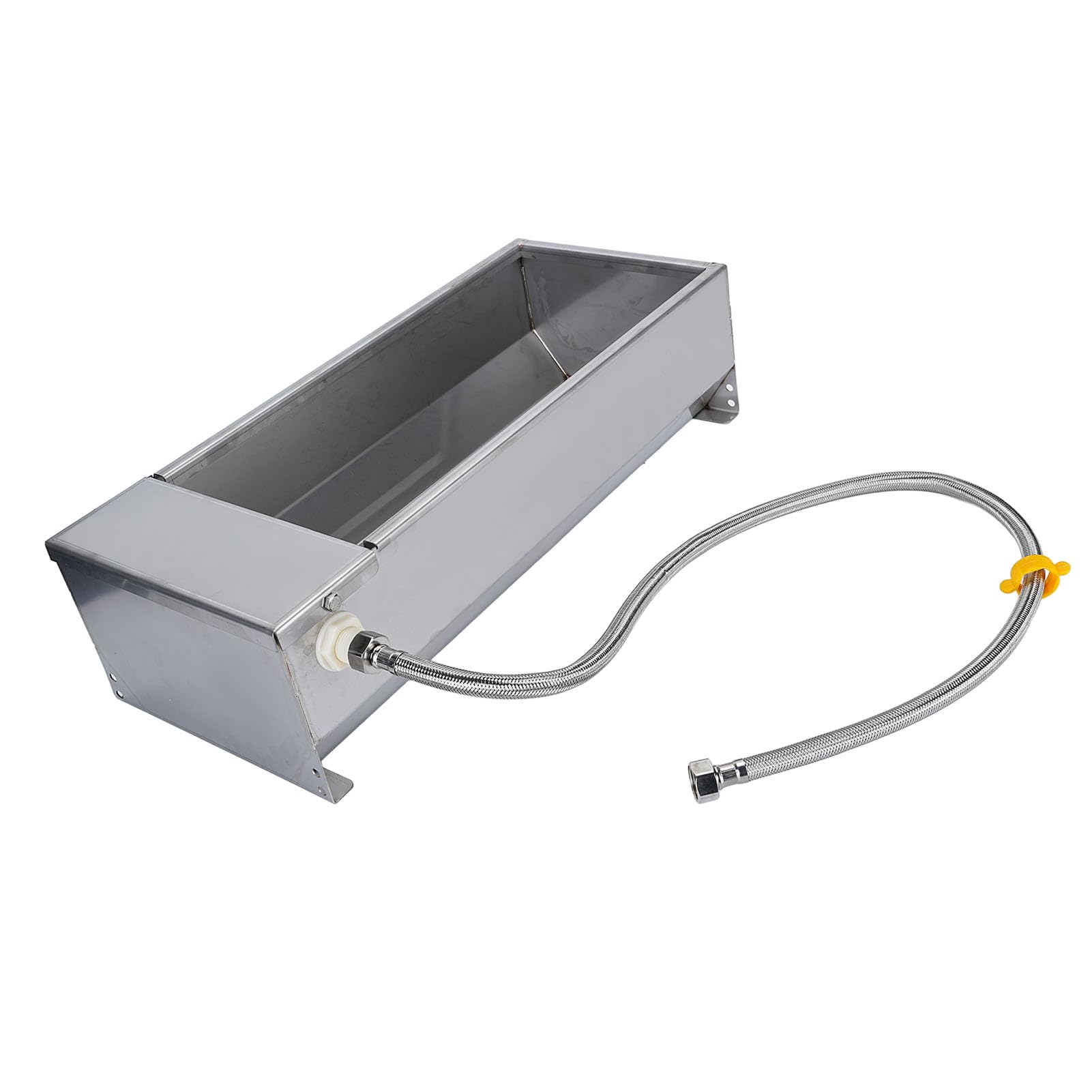 Bebedero Automático de Acero Inoxidable de Gran Capacidad para Ganado, Dispensador de Agua Autorellenable para Perros, Caballos, Vacas y Cabras