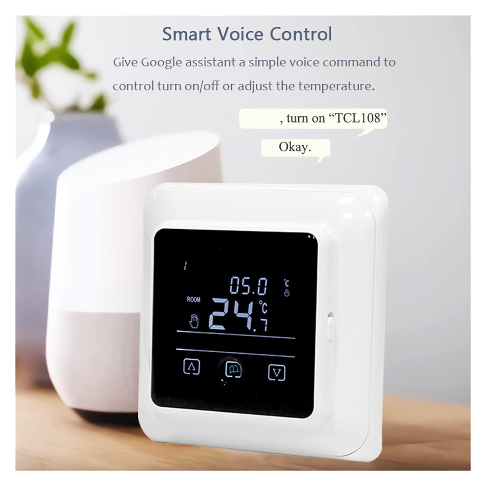 Termostat, Termometr Wewnętrzny Higrometr Cyfrowy Termostat Kotła Gazowego Wifi Programowalny Regulator Temperatury Bezprzewodowy Z Wyświetlaczem LCD
