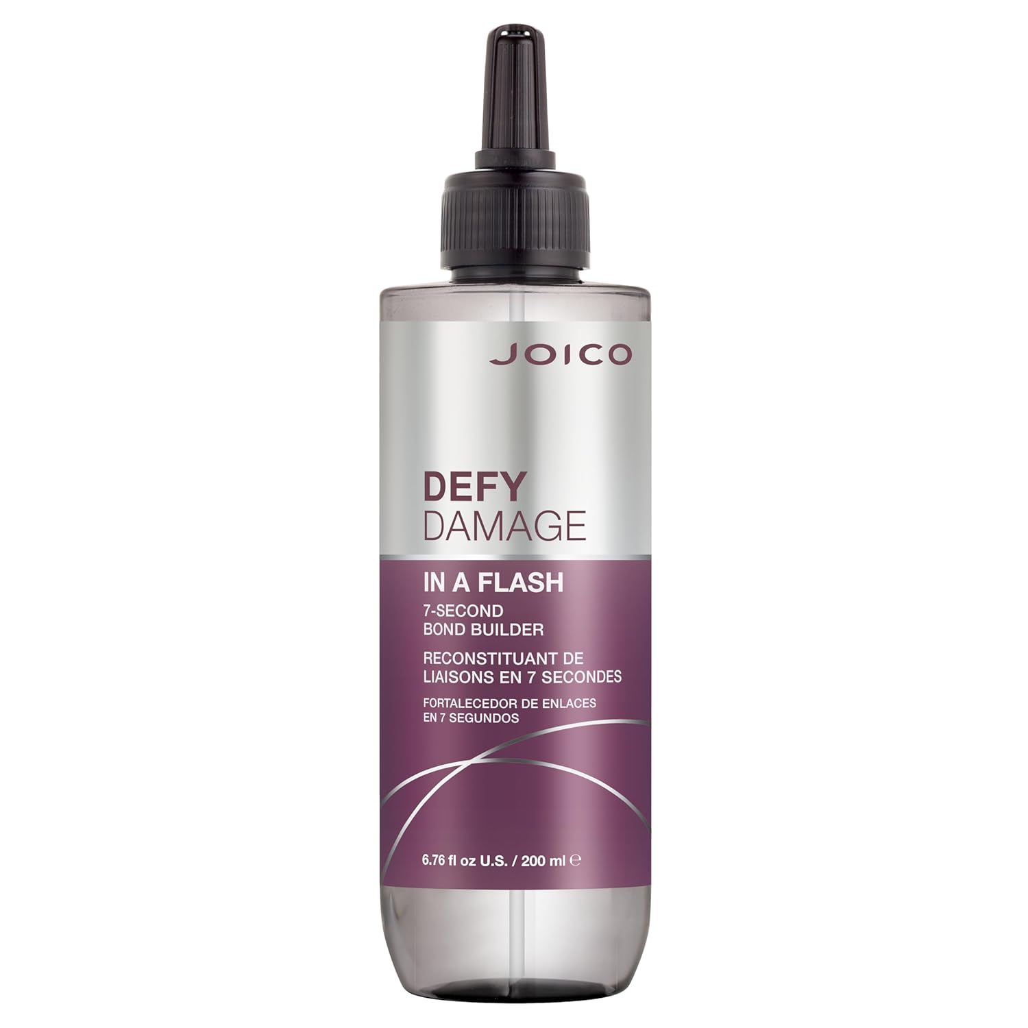 Joico Defy Damage In A Flash 7-Second Bond Building Hair Treatment | With Liquid Keratin | Quick Bond Strengthening & Protection | Color -Safe | Unique Liquid-To-Crème Formula | 7.1 Fl Oz,5 units 