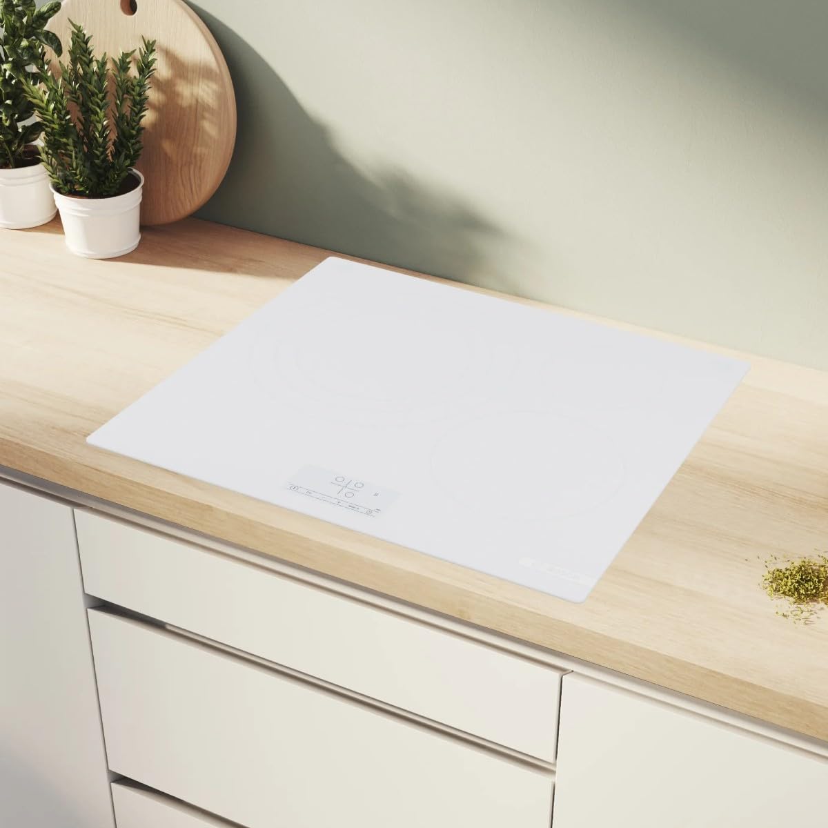 Bosch - Piano cottura a induzione, 60 cm, Serie 4, Funzione Sprint, Bianco, PID612BB1E