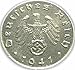 Nazi WWII Coin -- German 1940A (or Rarer Mint Mark and Date) 5 Pfennig