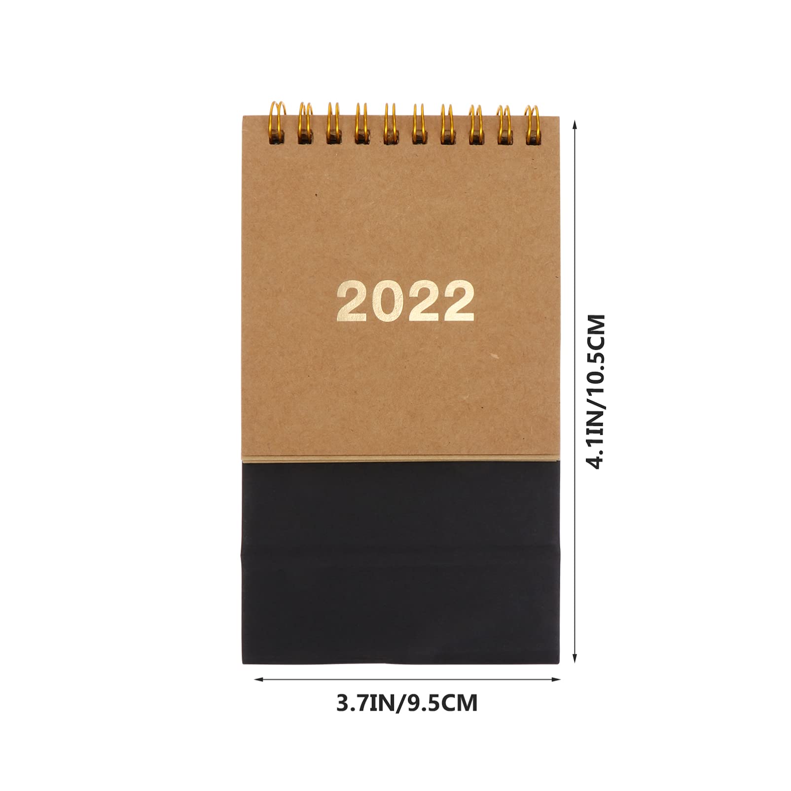 10 Stück 2022 2022 unbedruckter Tischkalender Notizkalender 2022 Kalender einfacher Kalender Retro-Dekor Schreibtischdekoration Kalender für Schreibtisch Büro Papier Tischdekoration kleine