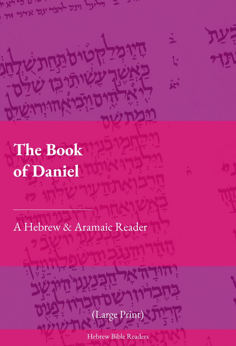 The Book of Daniel: A Hebrew and Aramaic Reader (Large Print)